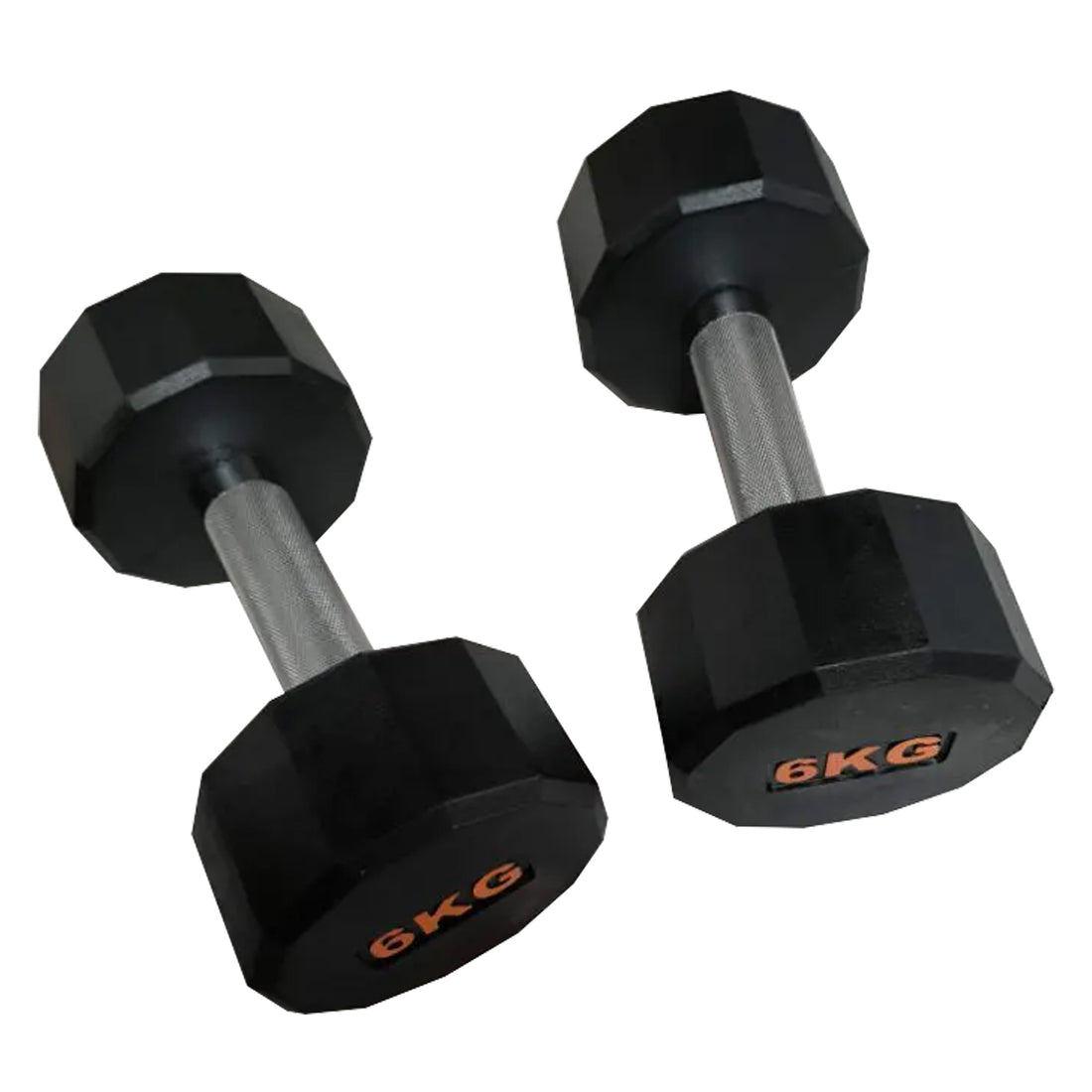 Round Hex Dumbbells
