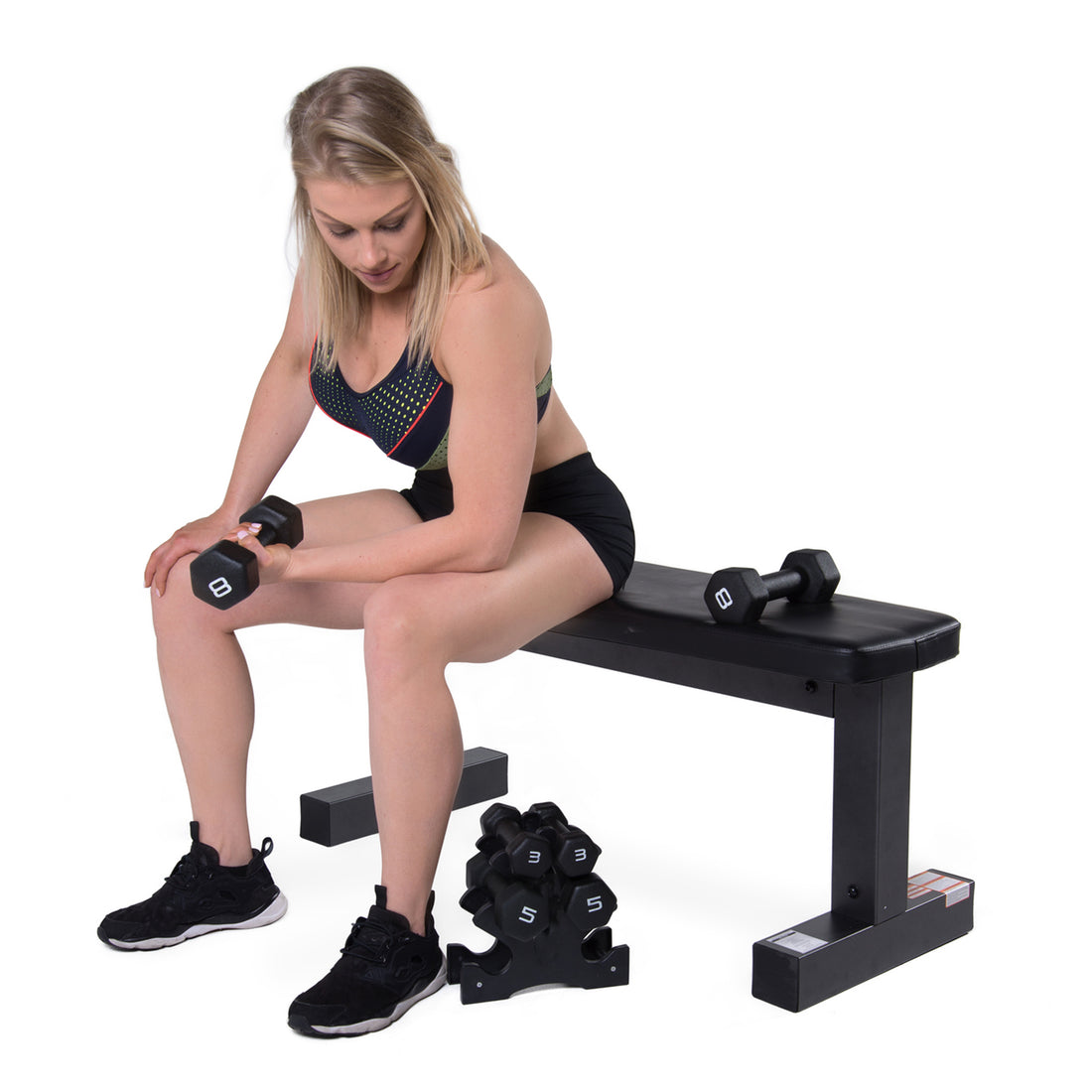Dumbbell Tree Rack Stand – Heavy Duty Steel 3/5 Tier Compact Weight Storage Holder