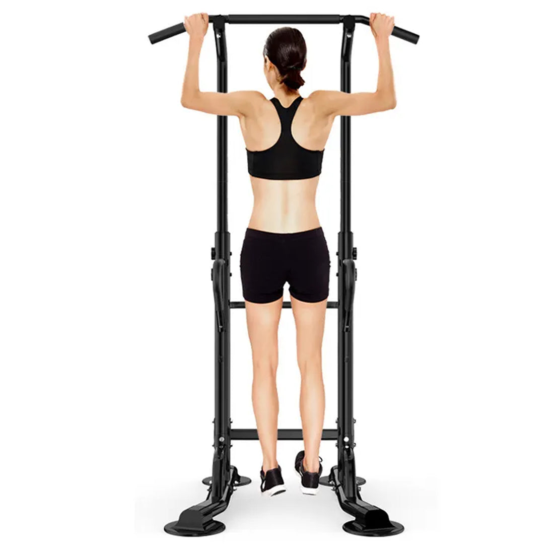 Pull-Up & Dip Station – Multi-Functional Power Tower for Home Gym Strength Training, Upper Body Workouts & Complete Exercises