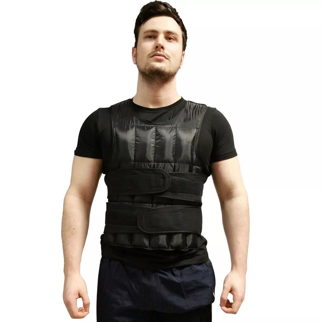 Adjustable Weighted Vest - 10kg to 20kg with 38-Weight Bag System for Running, Cardio & Strength Training Workouts
