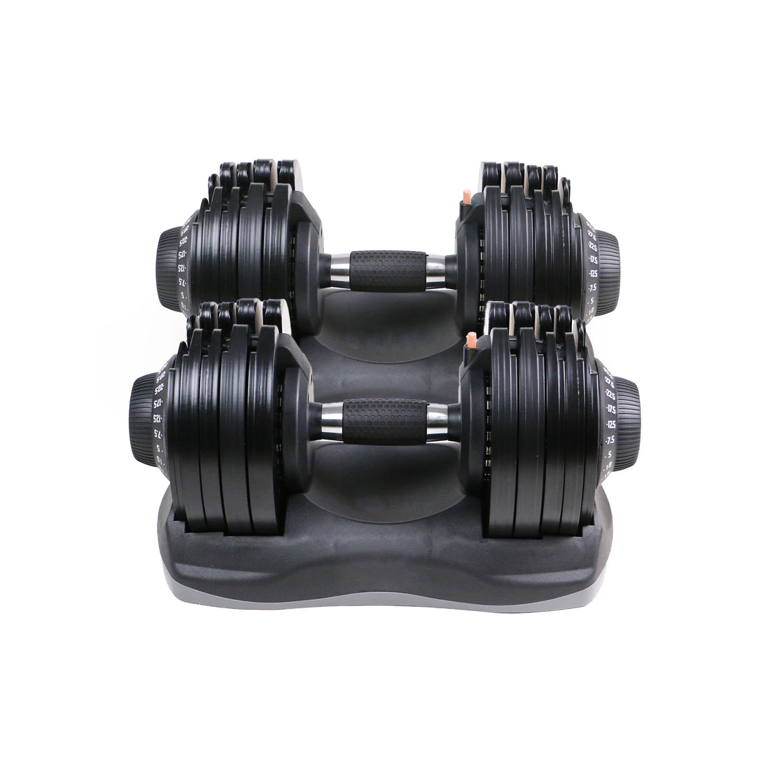 32.5kg Pair Adjustable Dumbbells – 12-in-1 Space-Saving Weights for Home Gym