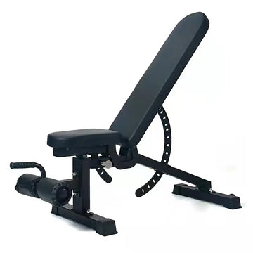Commercial Grade Adjustable Weight Bench - Foldable 9-Position Gym Bench, 450kg Capacity, Cushioned