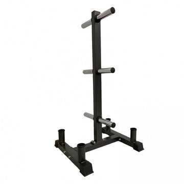 Olympic Weight Tree & Bar Stand – Organized Storage for Weights and Bars