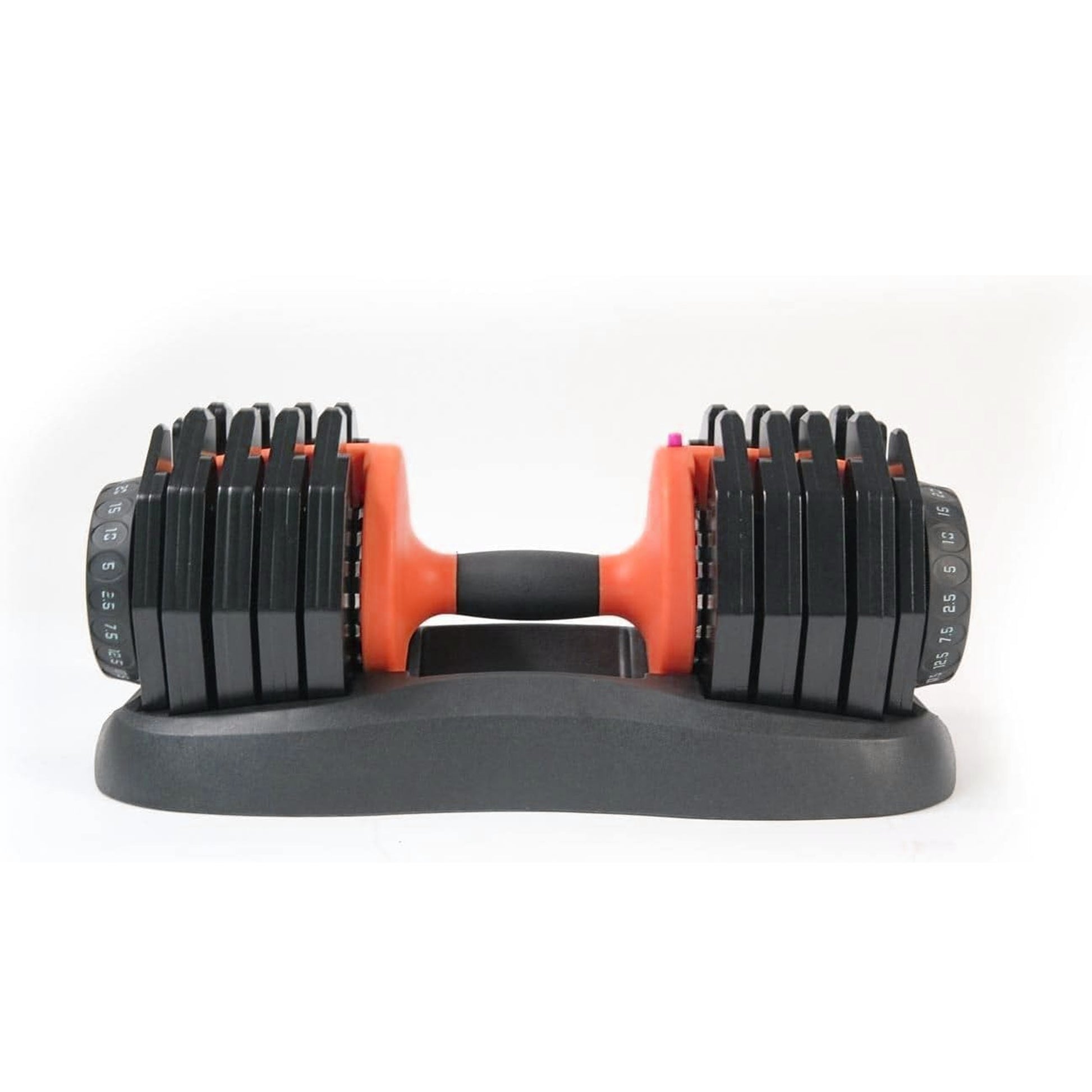Manubri Regolabili 25lb (11,3kg) – Selezione Rapida Per Allenamento Domestico Completo