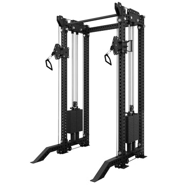 Multi Functional Power Rack with Dual Cable Training Station