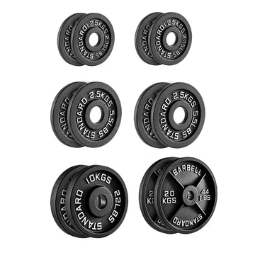 Cast Iron Weight Plates Pro Set