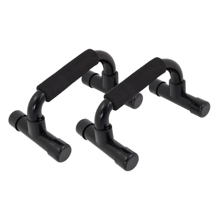 Pair of black guitar tuners on a white background