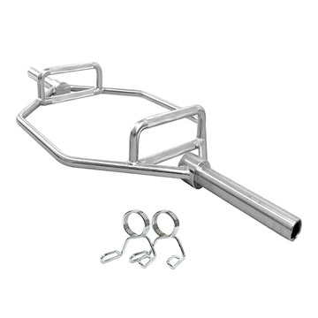 Olympic Hex Deadlift Bar with Multi-Grip Handles
